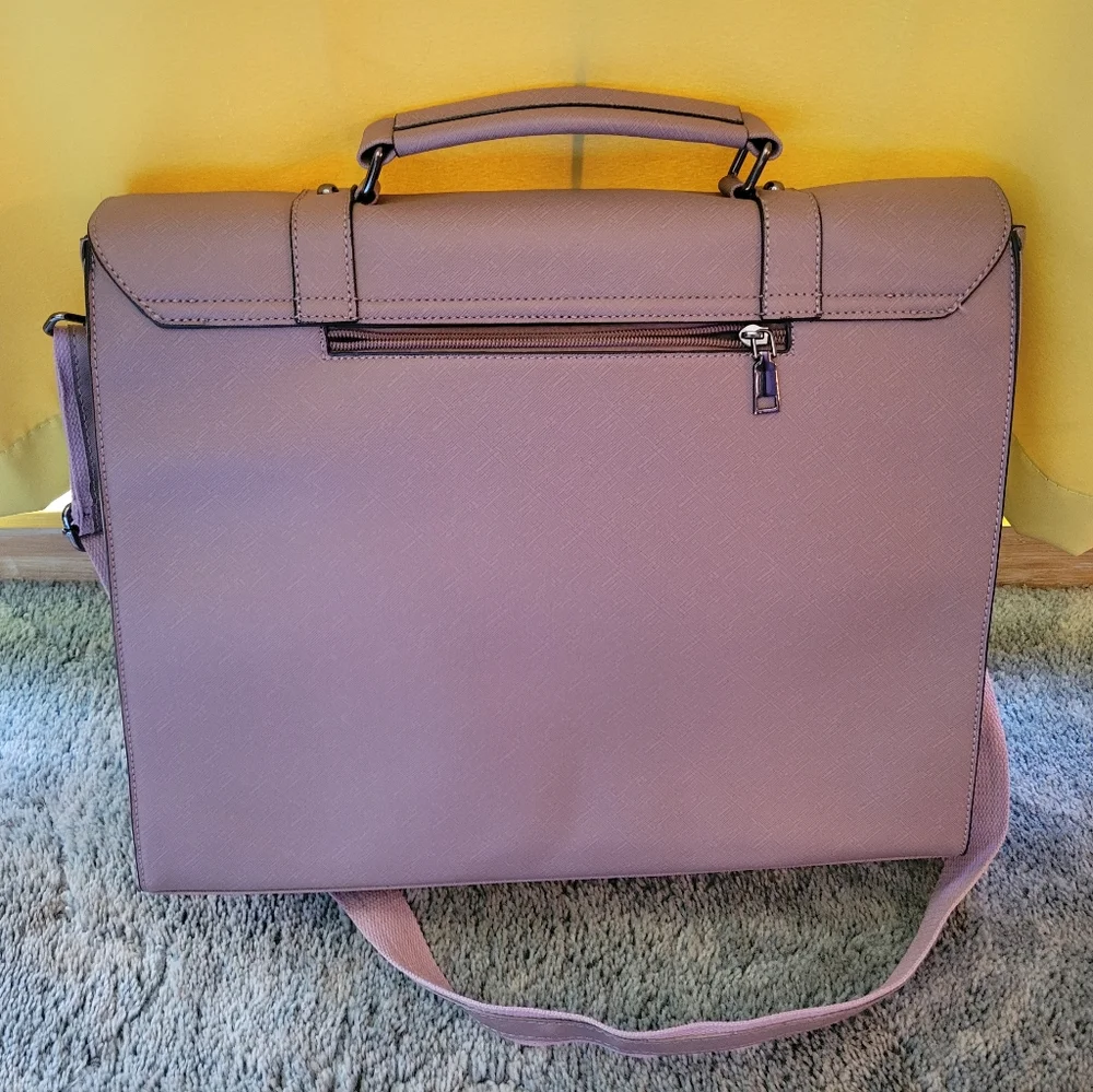 Easegave Mauve (Laptop) Satchel Bag. - Picture 5 of 16